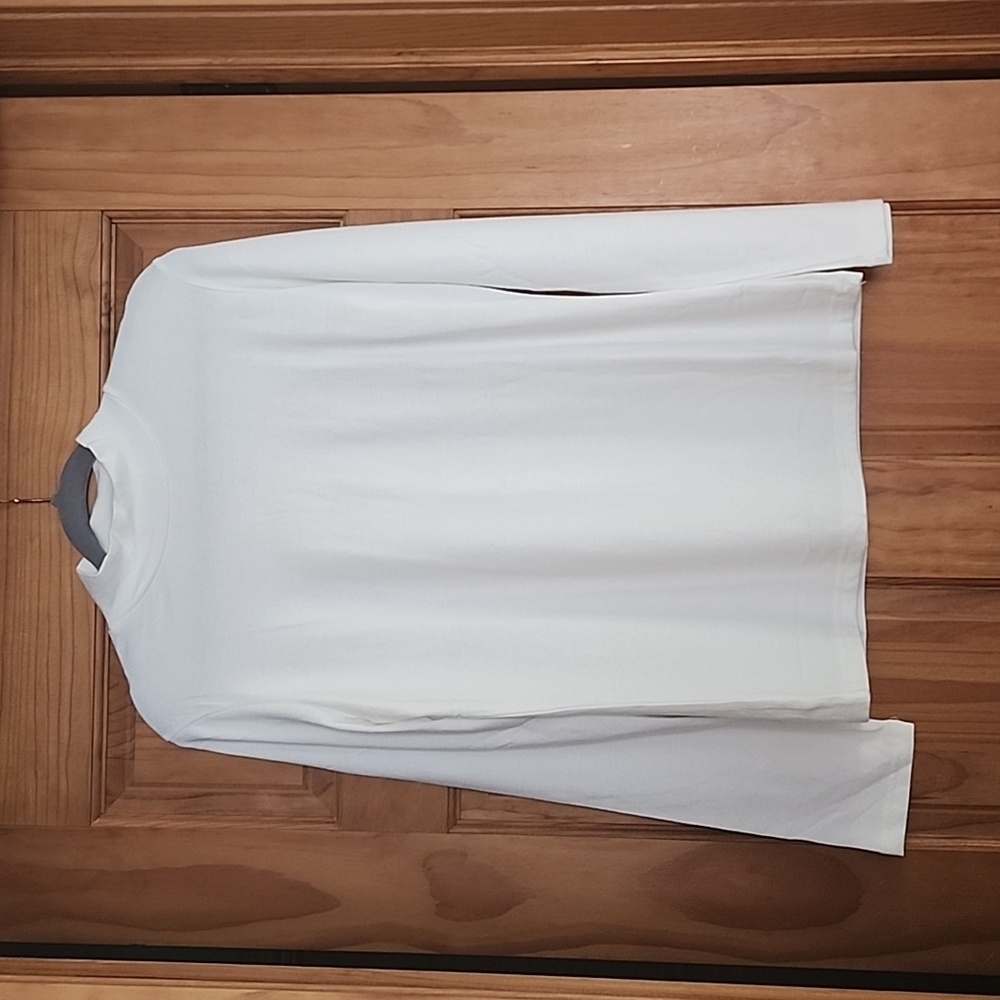Women's Light Weight Mock Turtle Neck Sweater, White, Sz. Lg. NWT's - Picture 2 of 5